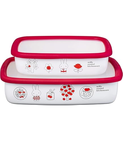 Amazon | 富士ホーロー クッカ cukka オーブン可能！浅型角容器S・M・L